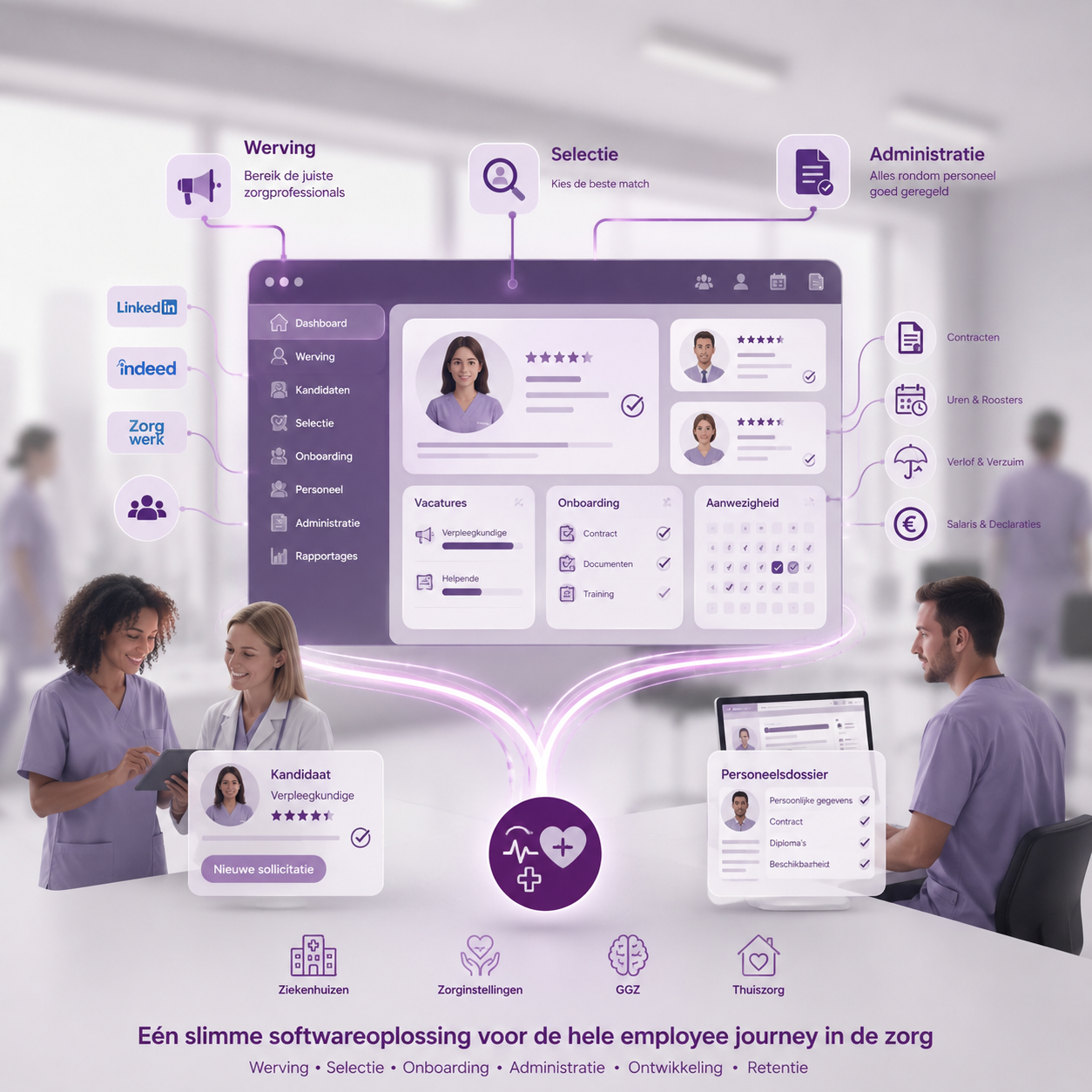 Zoriva Zorg platform voor zelfstandige zorgprofessionals